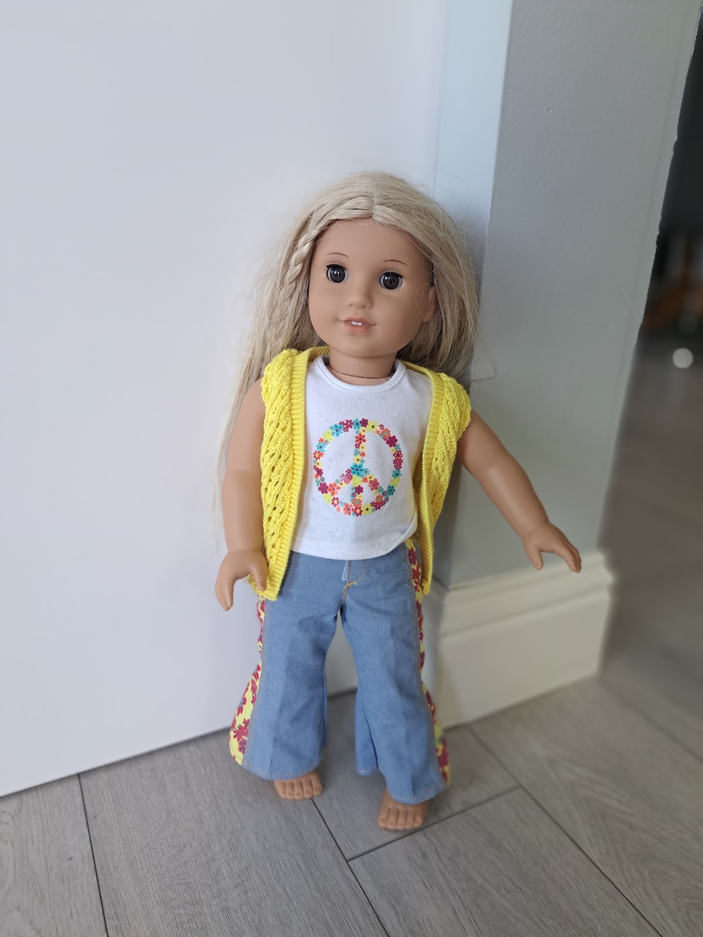 American Girl Doll Julie, With Box And Book